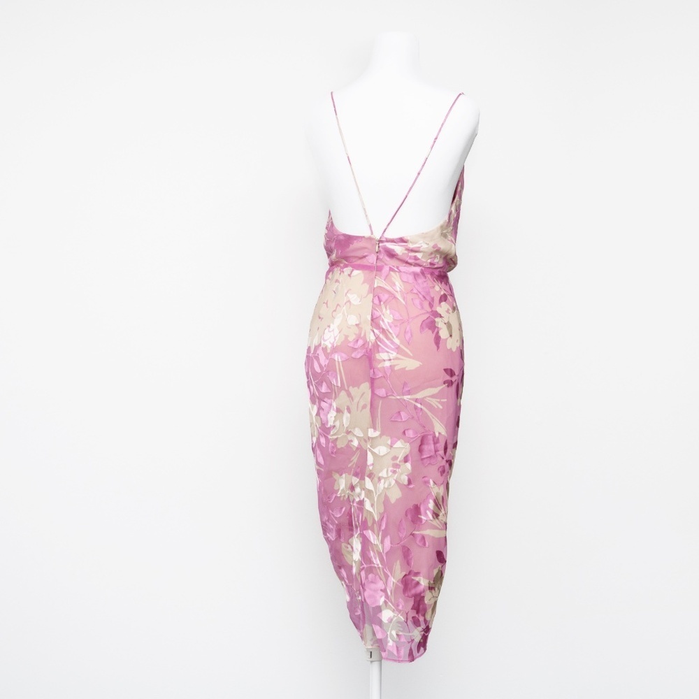 SAMSOE SAMSOE -‎ Dapples Floral Satin Burnout Dress. - Picture 4 of 14